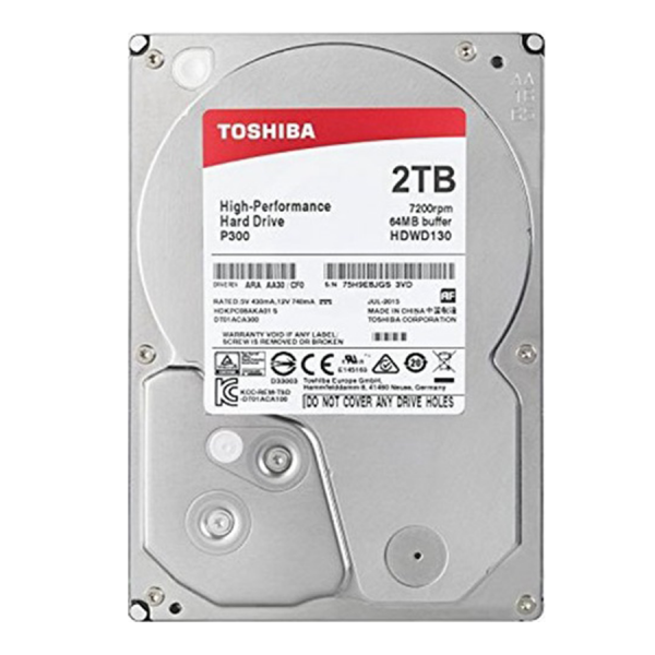Toshiba 2TB Desktop P300 chuyên PC - Linh Kiện Máy Tính Đình Hậu - Công Ty TNHH Máy Tính Đình Hậu